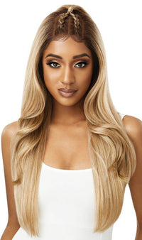 Thumbnail for OUTRE LACE FRONT PERFECT HAIR LINE 13X6 PREBRAIDED WIG IVORY