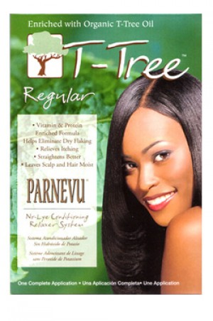 PARNEVU T-TREE NO-LYE CONDITIONING RELAXER SYSTEM-REGULAR