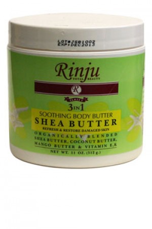 RINJU SOOTHING BODY SHEA BUTTER (11 OZ)