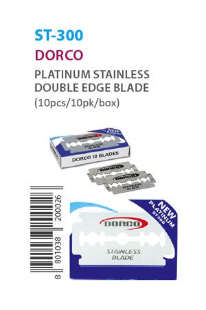 DORCO STAINLESS DOUBLE EDGE BLADE