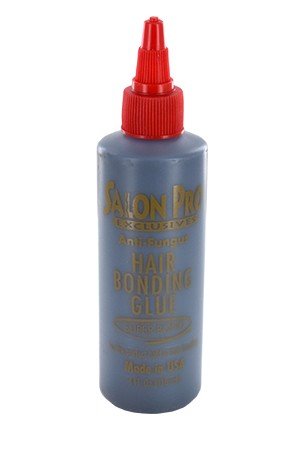 SALON PRO-HAIR BONDING GLUE BLACK (4OZ)