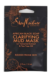 Thumbnail for SHEA MOISTURE-AFRICAN BLACK SOAP MUD MASK_BLEMISH PRONE SKIN [0.5 OZ)