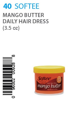 SOFTEE MANGO BUTTER DAILY HAIR DRESS (3OZ)