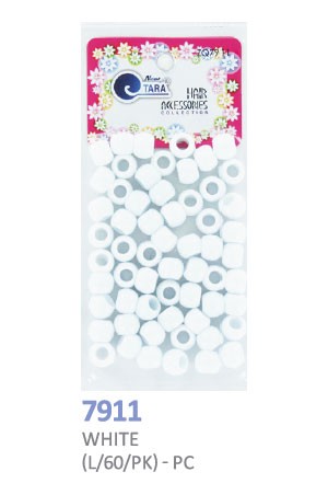 TARA BEADS WHITE (L) 60PK)