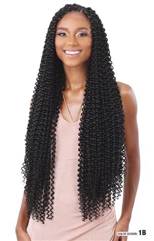 SHAKE N GO FREETRESS BRAID WATER WAVE EXTRA LONG, FRONT VIEW