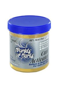 Thumbnail for WORLDS OF Curls Activator Gel For Extra Dry Hair (16.2oz), Sareya Beauty Supply Store, Ethnic Hair care products