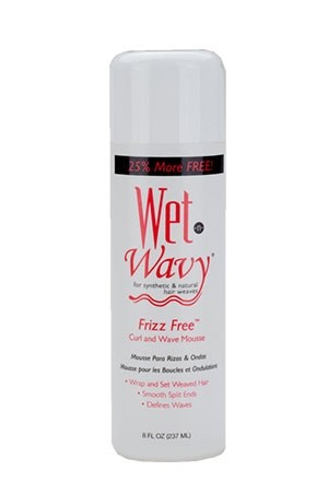 Wet & Wavy Frizz Free Curl and Wave Mousse(8oz)